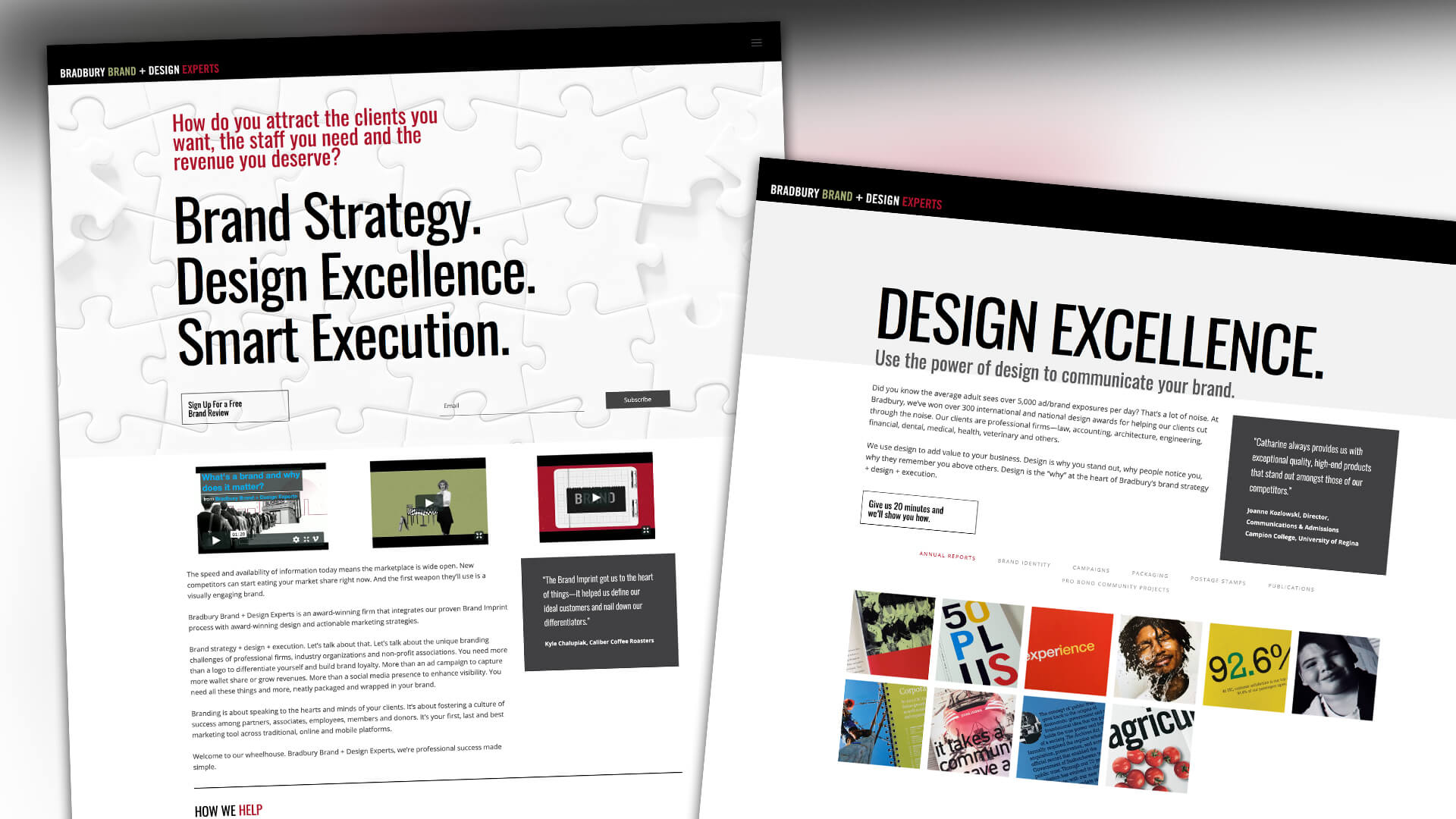 Amplify Digital Marketing Corporation, Bradbury Brand + Design Experts, Consulting, Search Engine Optimization Consultation, Portfolio Image Bradbury Brand + Design Experts, Consulting, Search Engine Optimization Consultation, Portfolio Image