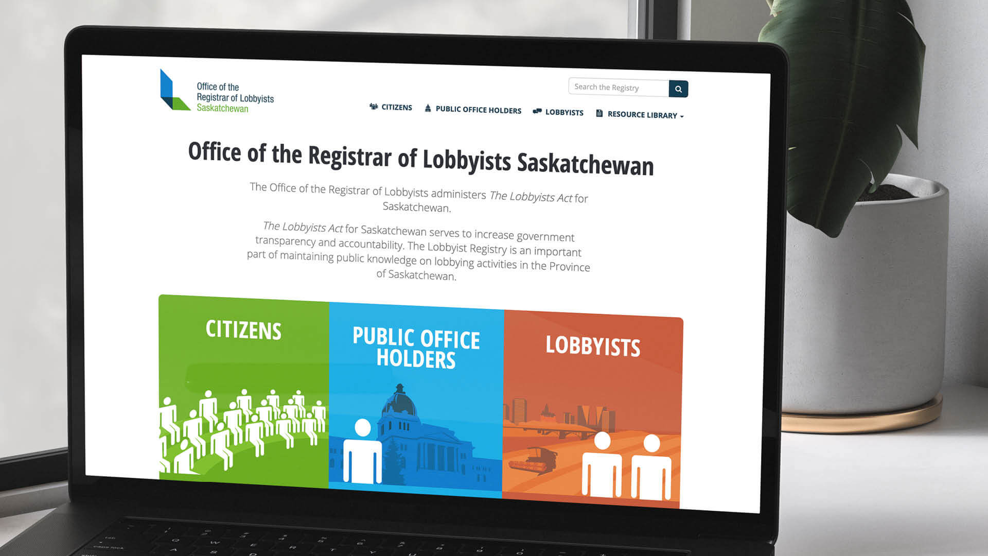 Amplify Digital Marketing Corporation, Office of the Registrar of Lobbyists Saskatchewan, Website, Registrar of Lobbyists Saskatchewan Website, Portfolio Image, Office of the Registrar of Lobbyists Saskatchewan, Website, Registrar of Lobbyists Saskatchewan Website, Portfolio Image,