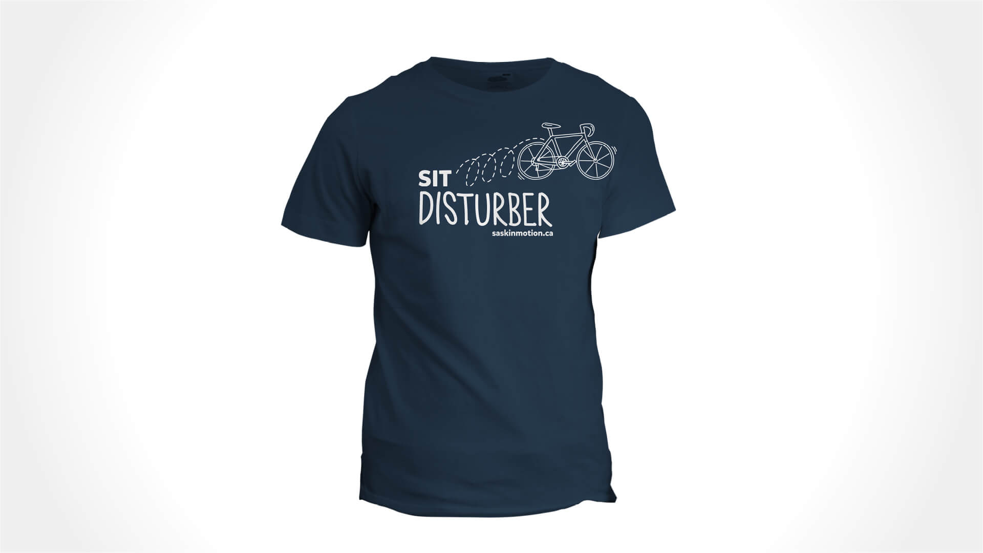 Saskatchewan in motion, Design, Sit Disturber T-Shirt Series, Portfolio Image, 