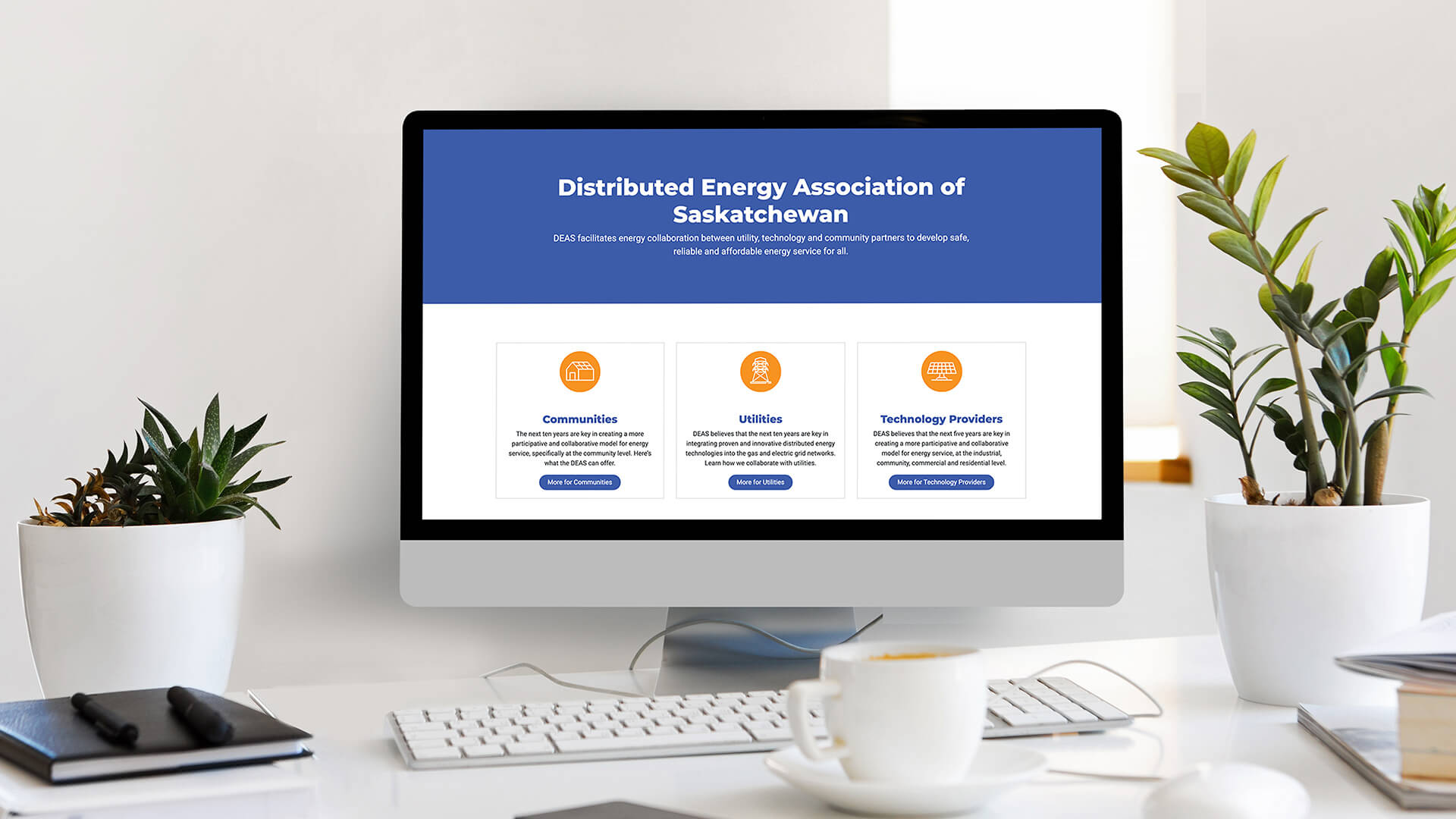 Amplify Digital Marketing Corporation, Distributed Energy Association of Saskatchewan, Website, Distributed Energy of Saskatchewan Website, Portfolio Image, Distributed Energy Association of Saskatchewan, Website, Distributed Energy of Saskatchewan Website, Portfolio Image,