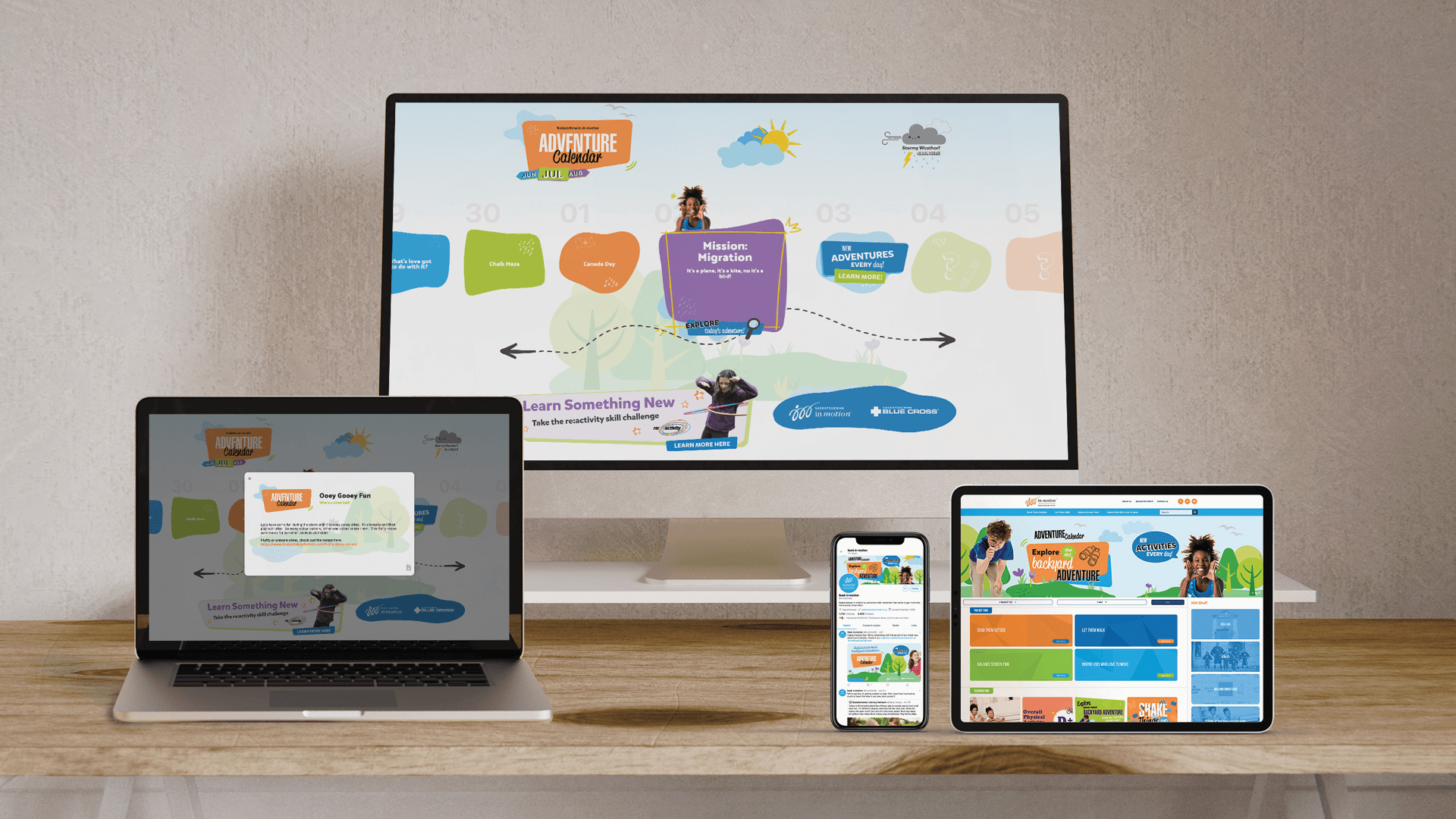 Amplify Digital Marketing Corporation, Saskatchewan in motion, Website, Adventure Calendar, Portfolio Image, Adventure Calendar on Social and Web Saskatchewan in motion, Website, Adventure Calendar, Portfolio Image, Adventure Calendar on Social and Web