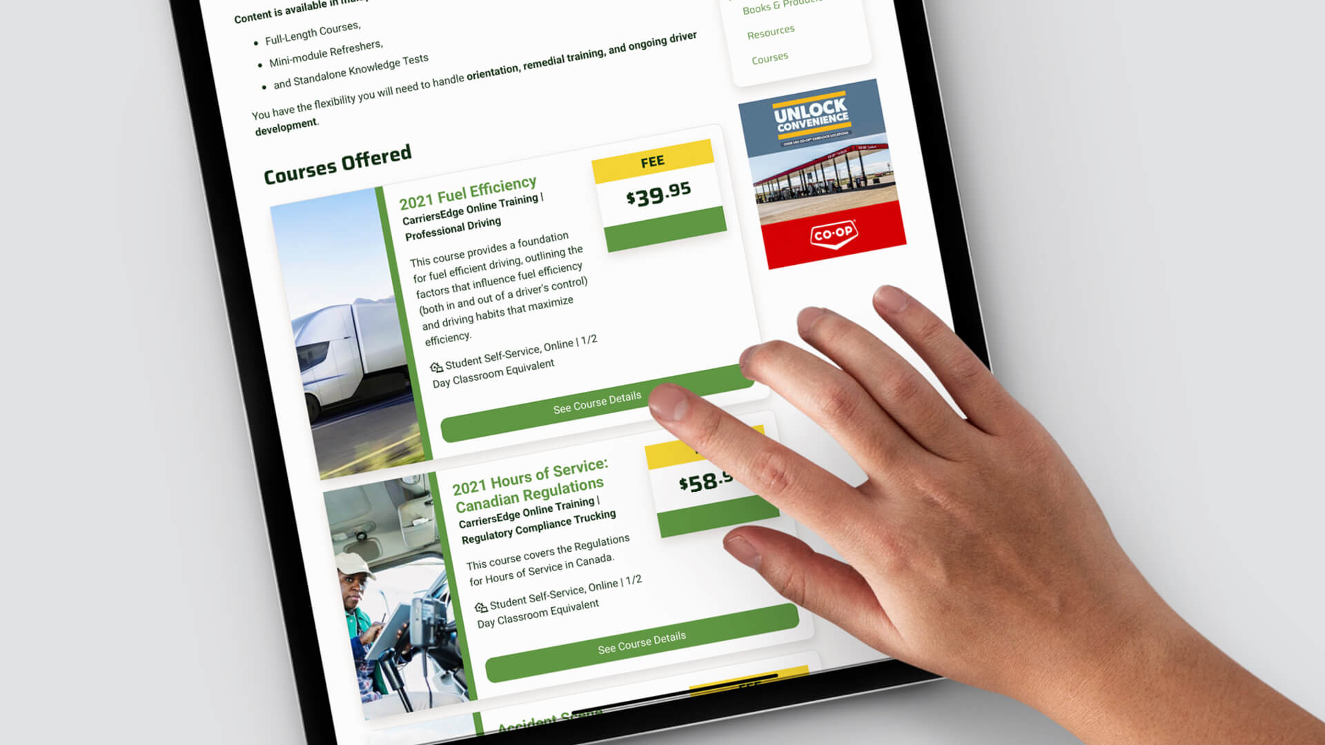 Amplify Digital Marketing Corporation, Saskatchewan Trucking Association, Website, STA Website, Portfolio Image, Training Course Catalogue, mobile responsive Saskatchewan Trucking Association, Website, STA Website, Portfolio Image, Training Course Catalogue, mobile responsive